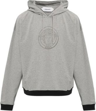 Versace Hombre, Sudaderas, Gris, Talla: XL