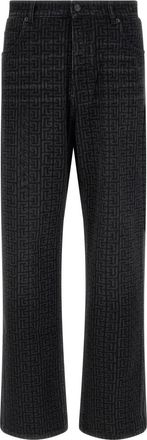 Balmain Hombre, Vaqueros, Negro, Talla: W31