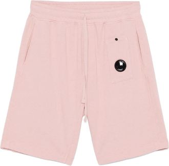 C.P. Company Shorts con applicazione Lens - Rosa