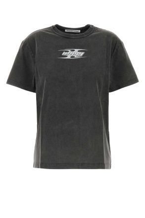 Alexander Wang Dark Grey Cotton T Shirt