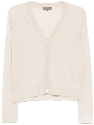 N.Peal V neck cardigan - Neutrals