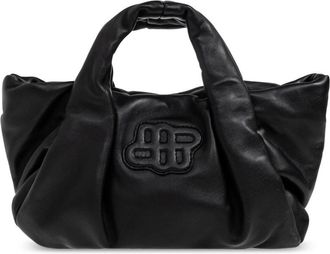 Munthe Lixia Handbag - Dames - Handtassen - Zwart - ONE Size - Leer - Tassen