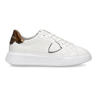 Philippe Model Temple Tennis - female - Philippe Model - Sneakers - White - 8 UK - Shoes