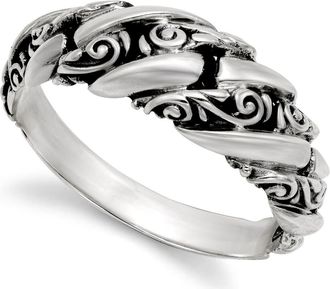 Samuel B. Sterling Silver Interlock Link Ring at Nordstrom Rack, Size 8