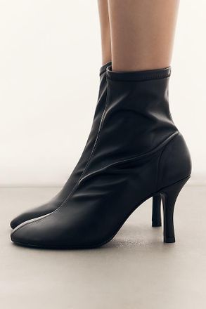 Maeve Round-Toe Sock Boots