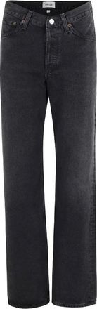 A Gold E Dames, Jeans, Blauw, Maat: W27 Katoen