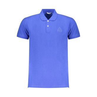 Iceberg Ijsberg Driehoek Logo Blauwe Polo Shirt