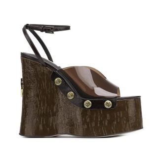 Naked Wolfe Schoenen, Dames, Bruin, 40 EU, Flat Sandalen
