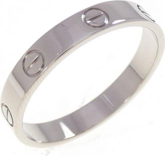 Cartier White Gold White Gold (18K) Band Ring (Pre-Owned)