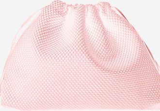 Frankie Shop Womens Handbag Morgan Pink Polyester Handbags Hand Bags