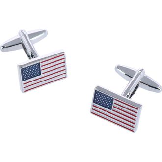 Trafalgar Store USA Pride American Flag Novelty Cufflinks in Multiple at Nordstrom