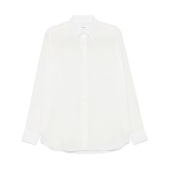 Lardini Casual Shirts, male, White, Size: 3XL Classic Shirt