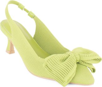 Elie Tahari Lagos Slingback Pump in Citron at Nordstrom, Size 5.5