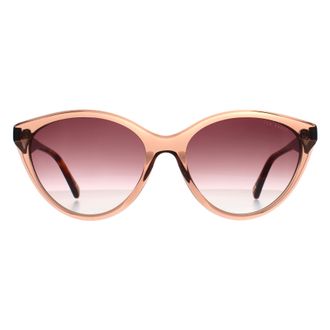 Ted Baker Cat Eye Womens Crystal Brown Gradient TB1735 Deeha