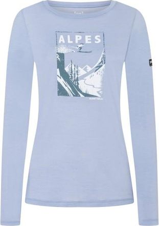 super.natural Alpes L/S Longsleeve f&uuml;r Damen | lila