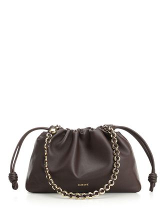 Loewe Flamenco Handbags Brown