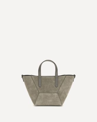 Brunello Cucinelli Borsa a Tracolla in pelle scamosciata Woman UNI