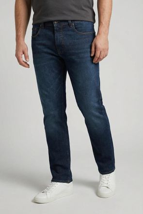 Pierre Cardin Regular-fit-Jeans PIERRE CARDIN PC-Laval, Herren, Gr. 30, L&auml;nge 34, blau (dunkelblau used mustache), Web, Obermaterial: 81% Baumwolle, 18% Polyester, 
