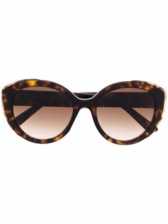 Prada tortoiseshell cat-eye sunglasses - Brown
