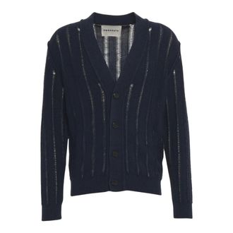 Amaranto Cardigans, male, Blue, Size: S Amaranto Cardigan