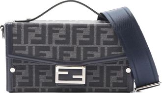 Fendi 2010s Trunk Baguette Zucca handbag - Grey