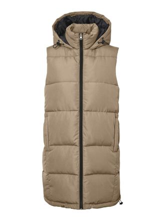 Noisy May Noisy may Womens Nmaurora Hood Vest Noos Jacket, Nomad, S