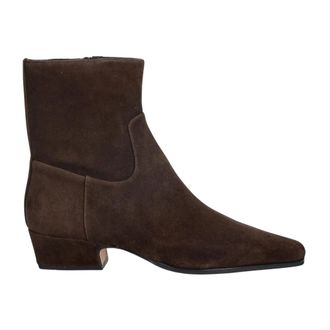 Nokwol Dusty Enkellaarsjes - Dames - Schoenen - Bruin - Maat: 41 EU Zijde
