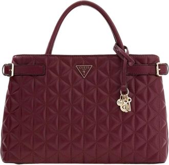 Guess Dames, Tassen, Paars, Maat: ONE Size