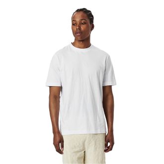 HUGO BOSS Heren Taut 81 T-shirt met ronde hals (Wit)