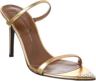 Giuseppe Zanotti Intrigo 90 Leather Sandal