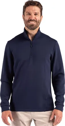 Clique Haven Recycled Mens Quarter Zip Sweatshirt