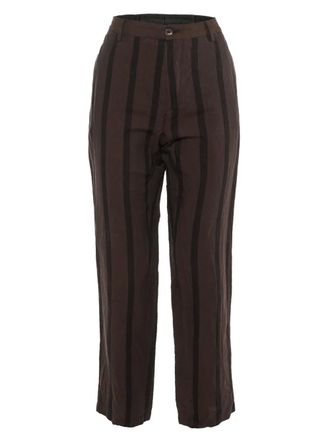 Dolce & Gabbana striped trousers - Brown