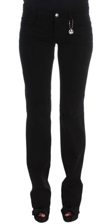 Costume National Cotton Slim Fit Bootcut Womens Jeans