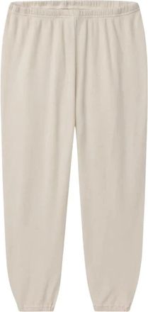 The Great. Stadium Sweatpant - Dames - Sweatpants - Beige - M - Katoen - Broeken