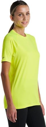Coolibar Unisex Suntect Shield Shirt Performance Short Sleeve T-Shirt, UPF 50+ Sun Protection in Yellow at Nordstrom, Size Xx-Large
