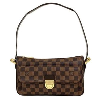Louis Vuitton Pre-owned N60006 Schoudertas - Dames - Pre-owned - Bruin - Maat: ONE Size