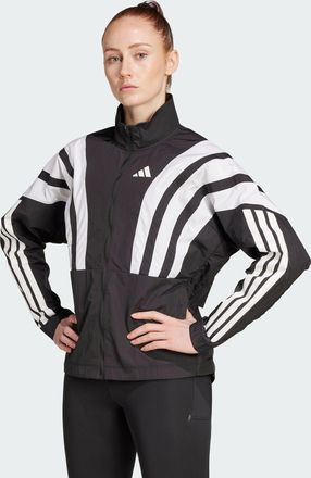 adidas Womens adidas Adizero Archive Running Jacket