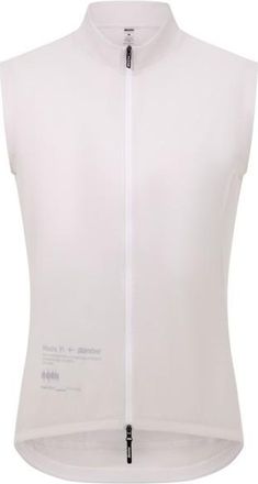 Santini Mads Pedersen Momentum Series Wind Vest Velogilet - Unisex | grau/wei&szlig;
