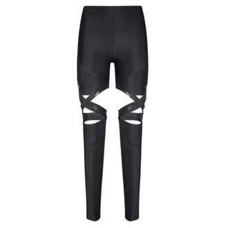 Barrow Cut Out Technical Fabric Leggings