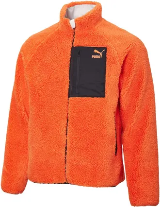 Puma Iconic MCS Reversible Track Jacket Orange Black White 530028-51