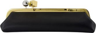 Jacquemus La Pochette Salon - Dames - Clutches - Zwart - ONE Size - Katoen - Tassen