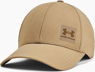 Under Armour Mens Iso Chill Armourvent Curved Brim Cap - Brown - Size: MED/LGE