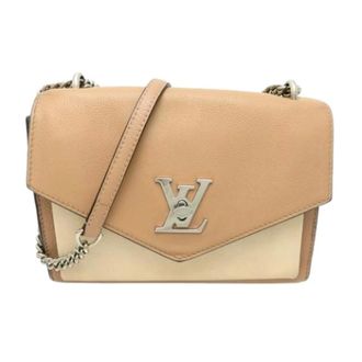 Louis Vuitton Pre-owned Vintage Shoulder Bag - Dames - Pre-owned - Beige - Maat: ONE Size Leer