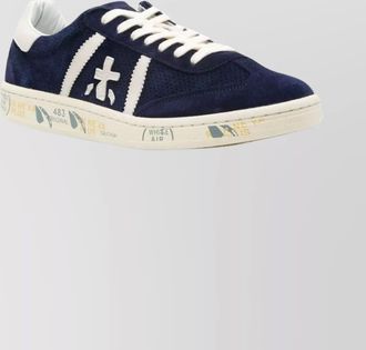 Premiata casual low top sneakers with perforated design