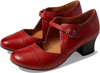 Miz Mooz Franki Womens Shoes Red : 8.5 B - Medium, Leather