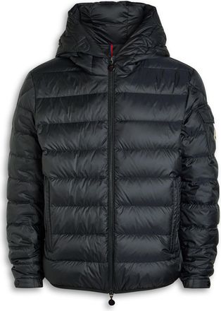 Moncler Najan Quilted Hooded Shell Jacket - Navy - 5 (UK44 / Xxl)