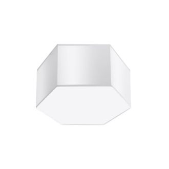 Sollux Lighting L&aacute;mpara de techo blanco cloruro de polivinilo alt. 16 cm