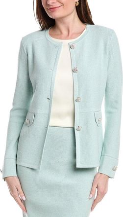 St. John Lurex Pique Jacket
