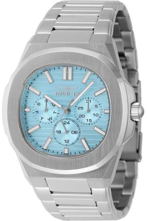 Invicta Speedway 48328 Heren Horloge - Quartz Uurwerk - Roestvrij Staal met blauwe Wijzerplaat - 41mm