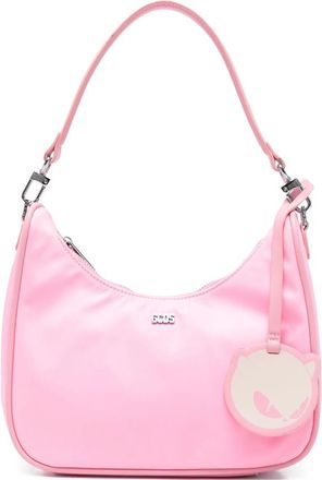 GCDS Logo-charm Tote Bag